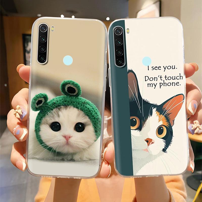 For Xiaomi Redmi Note 8T Case Luxury TPU Shockproof Cartoon Silicone Phone Cover For Redmi Note 8T Note8T Cases Bumper Fundas