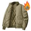 Flying Suit Men's Jacket Cotton-padded Coat Autumn and Winter American Retro Loose Casual Middle-aged and Elderly Casual Jacket Cotton-padded Jacket