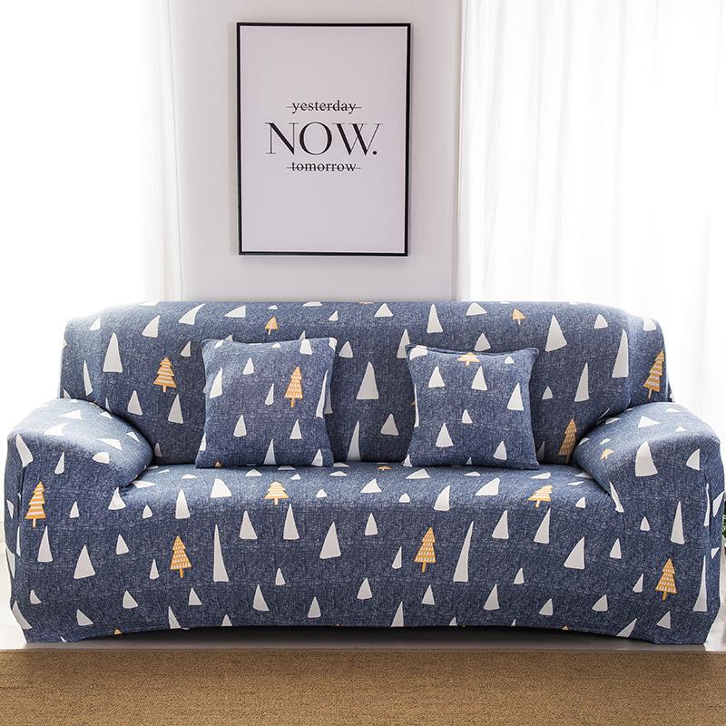 1pc Floral Printed Sofa Cover Spandex Elastic Couch Slipcovers for Bedroom Office Living Room Furniture Protector Home Decor