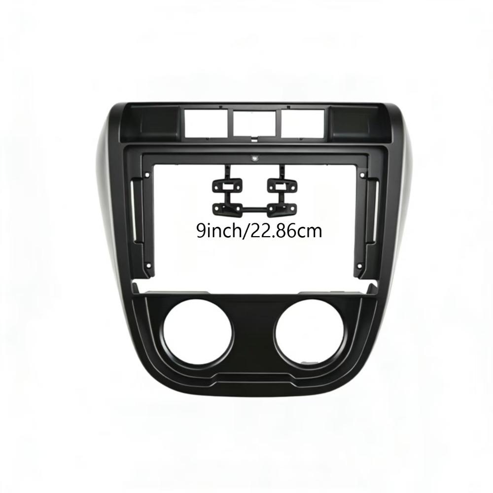 9INCH Car Fascias for Volkswagen SPACEFOX/SPACECROSS 2007 Auto Radio Dashboard Panel Frame Kit
