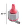 Animal Pacifier 1 Set with Stable Base Leak-Proof Sheep Lamb Milk Nipple for Professional Farm Feeding Supplies