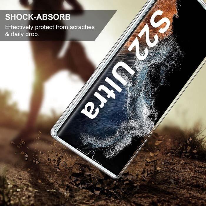 Coque - Samsung - S22 Ultra - Protection 360° - Anti-Choc - Souple - Anti-Rayure