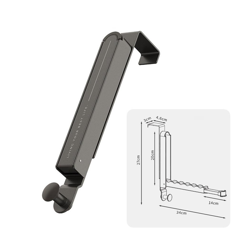 Heavy Duty Over the Door Hanger No Drilling Laundry Drying Rack Coat Hat Hanger  Kitchen