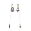 2X H3 LED 12V Car Light Fog DRL Driving Lamp Flashlight Torches Replacement Bulbs For DRL Fog Light Driving Lamp