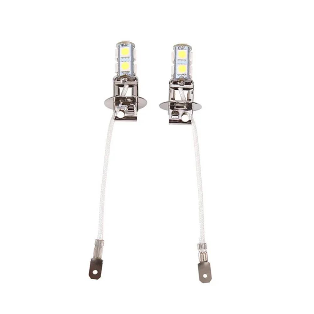 2X H3 LED 12V Car Light Fog DRL Driving Lamp Flashlight Torches Replacement Bulbs For DRL Fog Light Driving Lamp