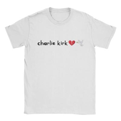 Charlie Kirk T Shirt Summer  Harajuku T Shirts Men Cotton O Neck Plus Size 5XL Clothing Short Sleeve Y2K Funny Tshirt