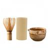 Bamboo Whisk Ceremony Matcha Bowl Spout Handmade Chasen Reusable Stirrer Textured Japanese Household