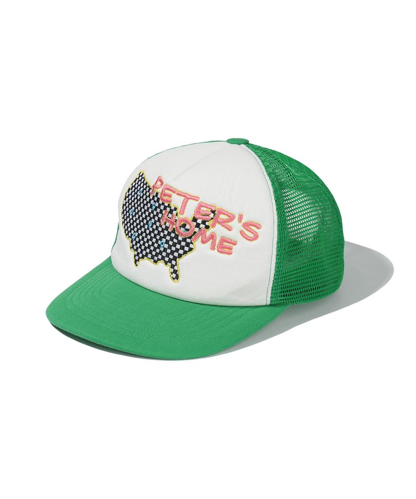 Maineimijeupiteo Peters Home Trucker Cap - Green