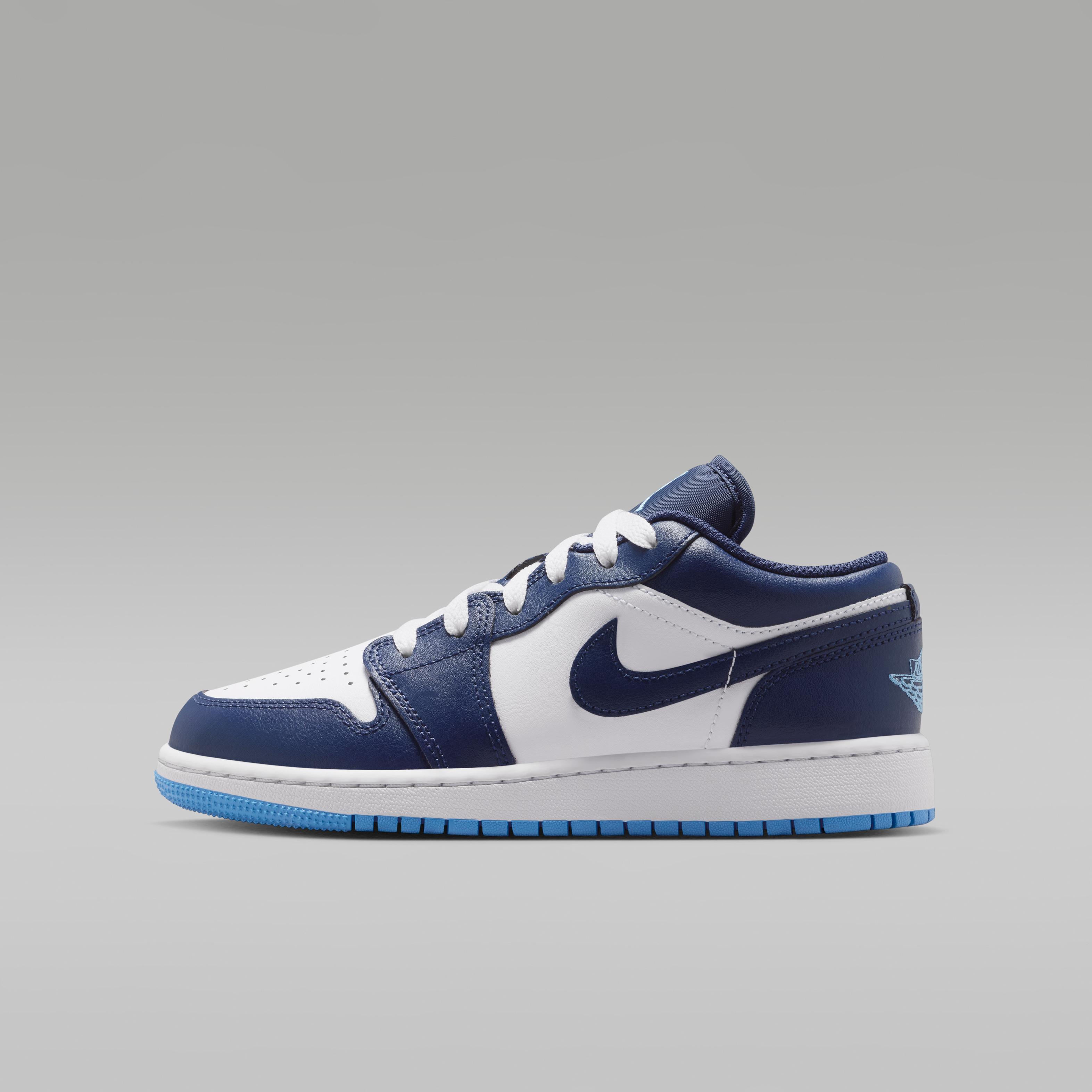 Jordan 1 Low Midnight Navy University Blue (GS) 35.5