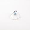 London Blue Topaz  Gemstone 925 Sterling Silver Jewelry Handmade Partywear Ring CZR-10-10