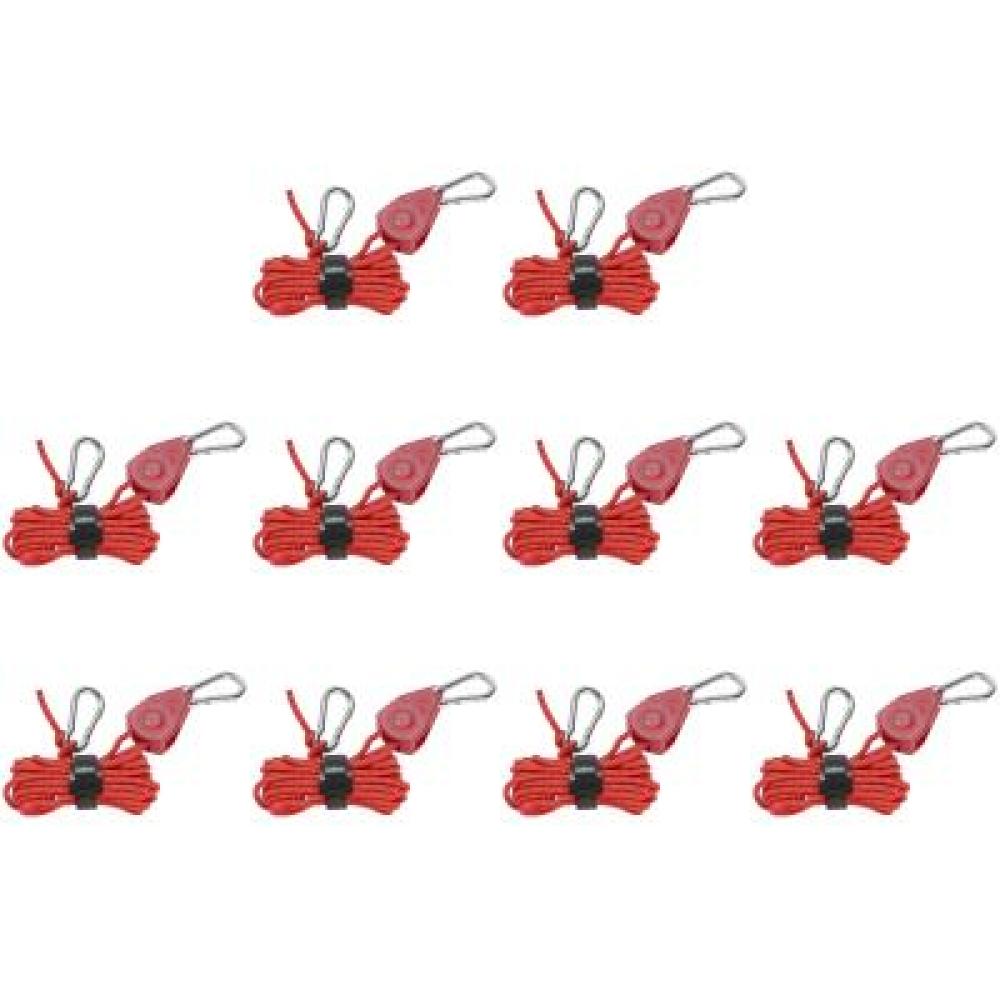 Flaschenzughaken Campingzelt-Befestigungsseil Einstellbare Baldachinschnalle Seilspanner Winddichte Zeltspannseile Ratschenaufhänger