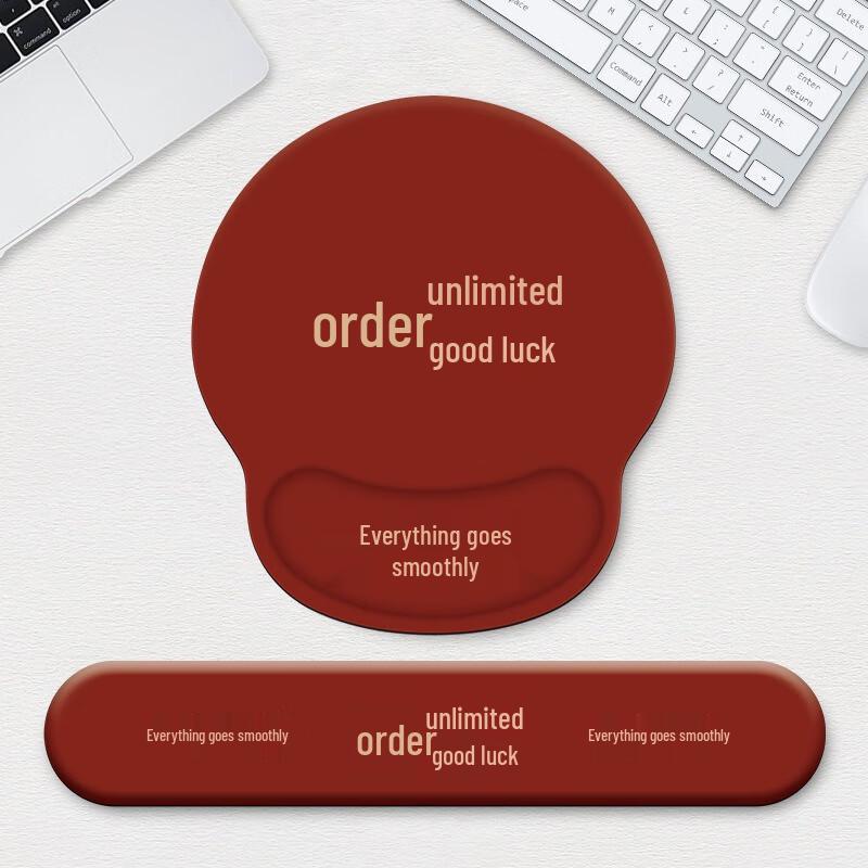 Fumai De Ergonomic Wrist Rest Mouse Pad and Keyboard Pad Set