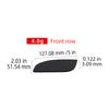 Interior Door Handle Pad For Toyota Venza Harrier 2022-2024 Front Rear Plastic Automotive Parts Kit Replacements 74221-0E070