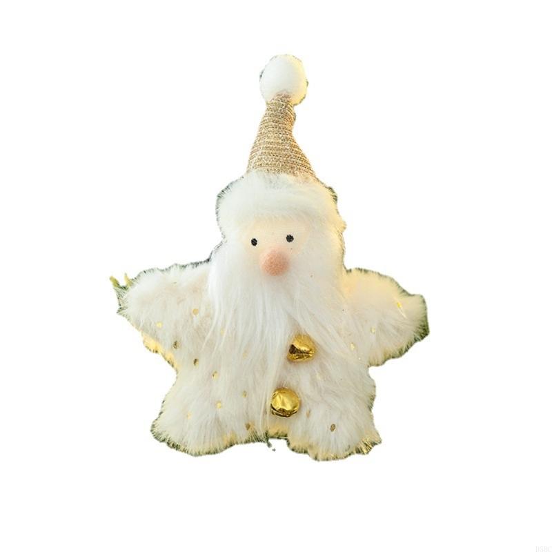 

Soft Plush Doll Christmas Tree Ornament Santa Reindeer Hanging Decoration