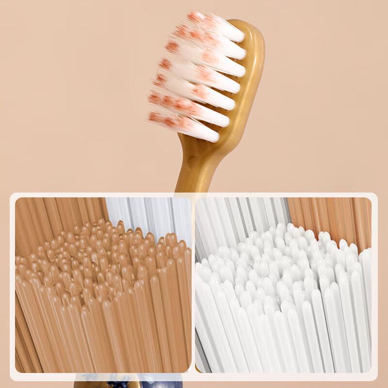 SOAO Kids Small Head Soft Bristle Toothbrush, 4-Pack