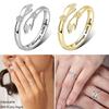 Words-Hugging Hands Open Ring Friendship Jewelry Gift Adjustable Antique Rings