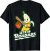 Let's Go Banana Funny Men 100% Cotton T-shirt Mens Tees Top