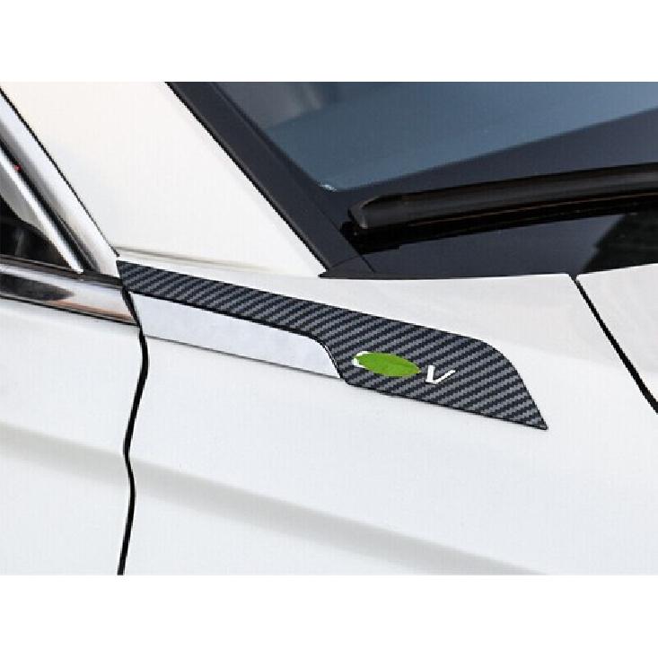 For Honda CR-V CRV 2023 2024 2025 Carbon Fiber Front Door Side Fender Cover Trim