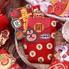 4/6PCS New Year Red Envelope Year of The Horse Red Chinese Hongbao Money Envelopes Hongbao Bag The Year of Horse Lucky Money Bag