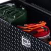 VEVOR Heavy Duty Aluminum Truck Bed Tool Box, Diamond Plate Tool Box with Side Handle and Lock Keys, Storage Toolbox Chest Organizer for Trailer