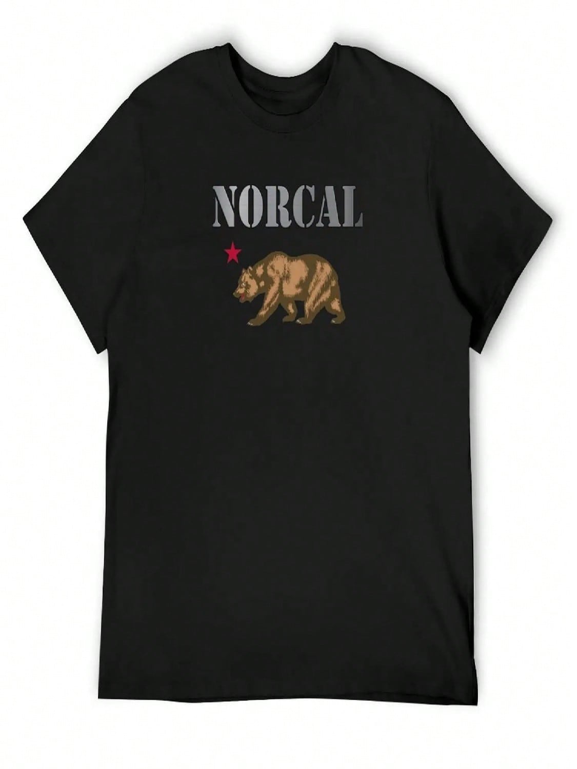 Norcal T-Shirt Custom Shirt Topping Baggy Shirts Short Sleeve Tee unisex S разноцветный