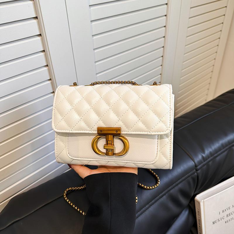 Стильная и модная женская сумка 2024 Новое поступление Варианты цветов: белый и черный белый