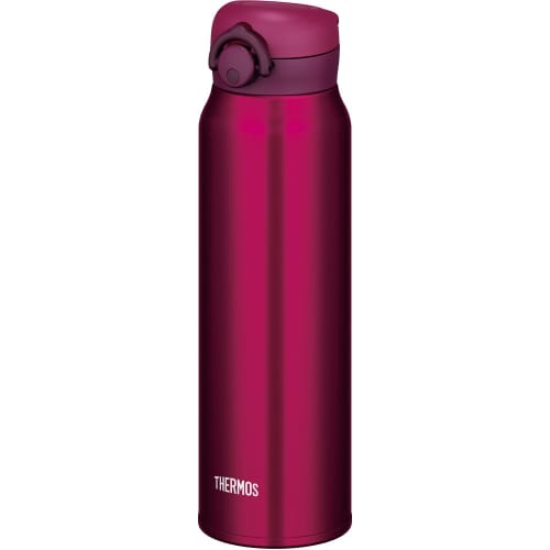 Thermos Vacuum Insulated Portable Mug with One-Touch Opening, 750ml, Wine Red, JNR-750 WNR