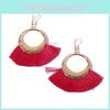 Spring 2023 Ethnic Style Long Tassel Earrings For Festival Accessories