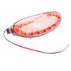 For 206 206CC Car LED Rear Bumper Light With Light Bulb Parking Warning Light Reflector Taillights 6351K5 Accessories