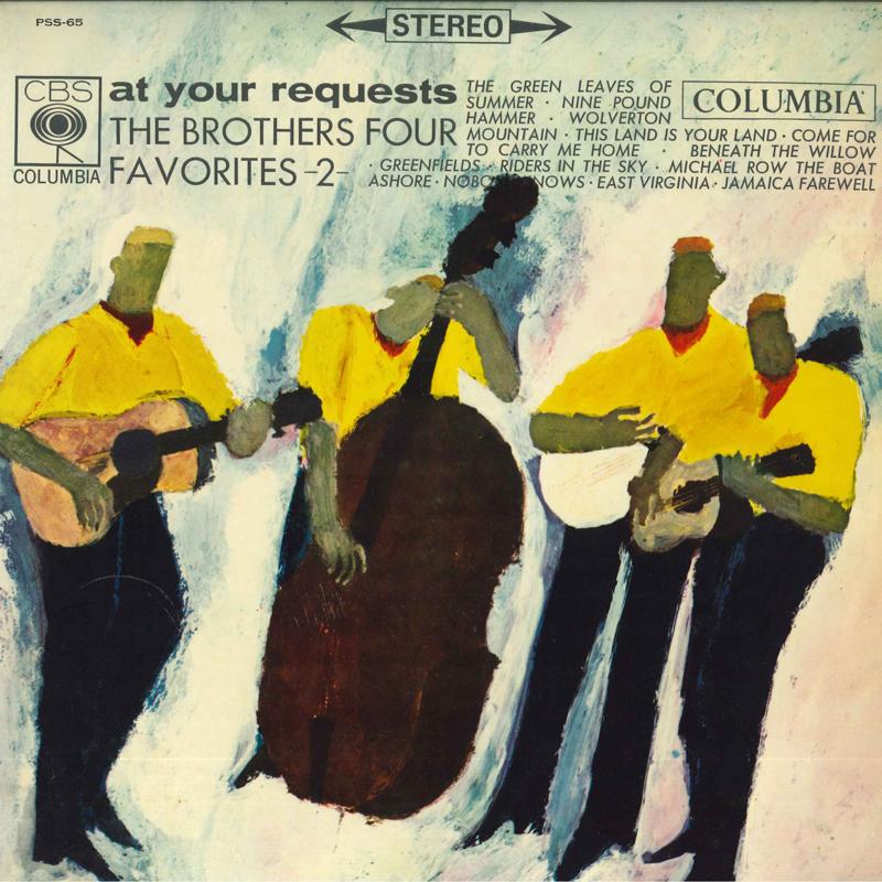 

LP Record BROTHERS FOUR - Favorites 2 PSS65 CBS 1964 Japan Folk Used