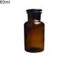 30/60/125/250/500ml Hnědá Reagenční Láhev s Širokým Hrdlem Skladovací Nádoba Laboratorní Potřeby