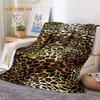 Manta de Franela Suave con Estampado de Rayas de Cebra Coloridas, Leopardo y Tigre, Manta de Tiro Cómoda para Picnic, Camas, Hogar