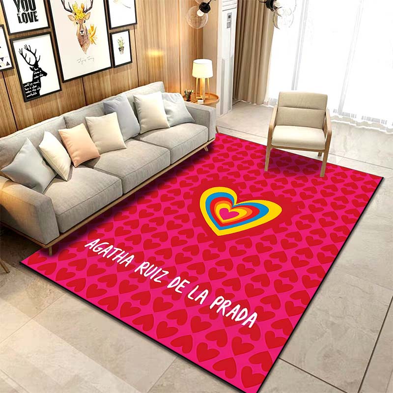 Ковер с узором Agatha Ruiz De La Prada, размер 15, ковровые покрытия, спальня, гостиная, коврик для ванной, креативный коврик для прихожей, ковер для зоны, декор для дома, цвет 40cm x 60cm