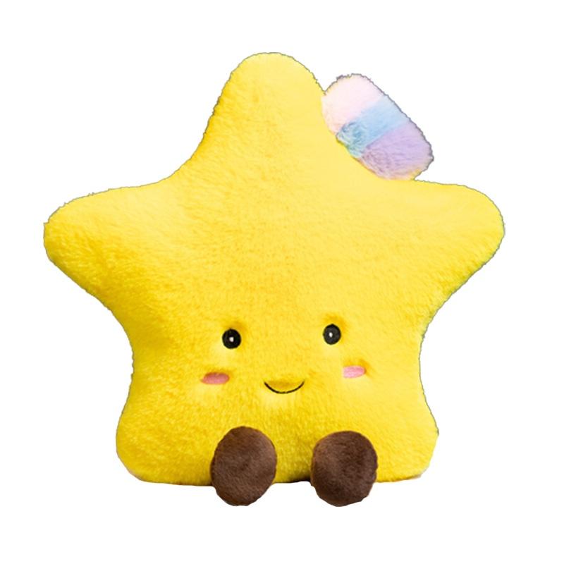 Cute Starry Sky Series Plush Toy Cushions With Soft Fluffy Clouds And Stars