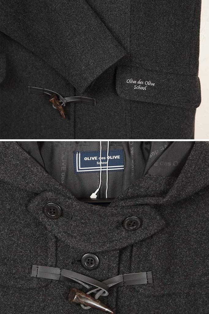Olive De Olive School Simple Duffle Coat 1J90007-07-LL