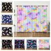 Curtain Unicorn Animal 3D Digital Printing Blackout Curtain Punching