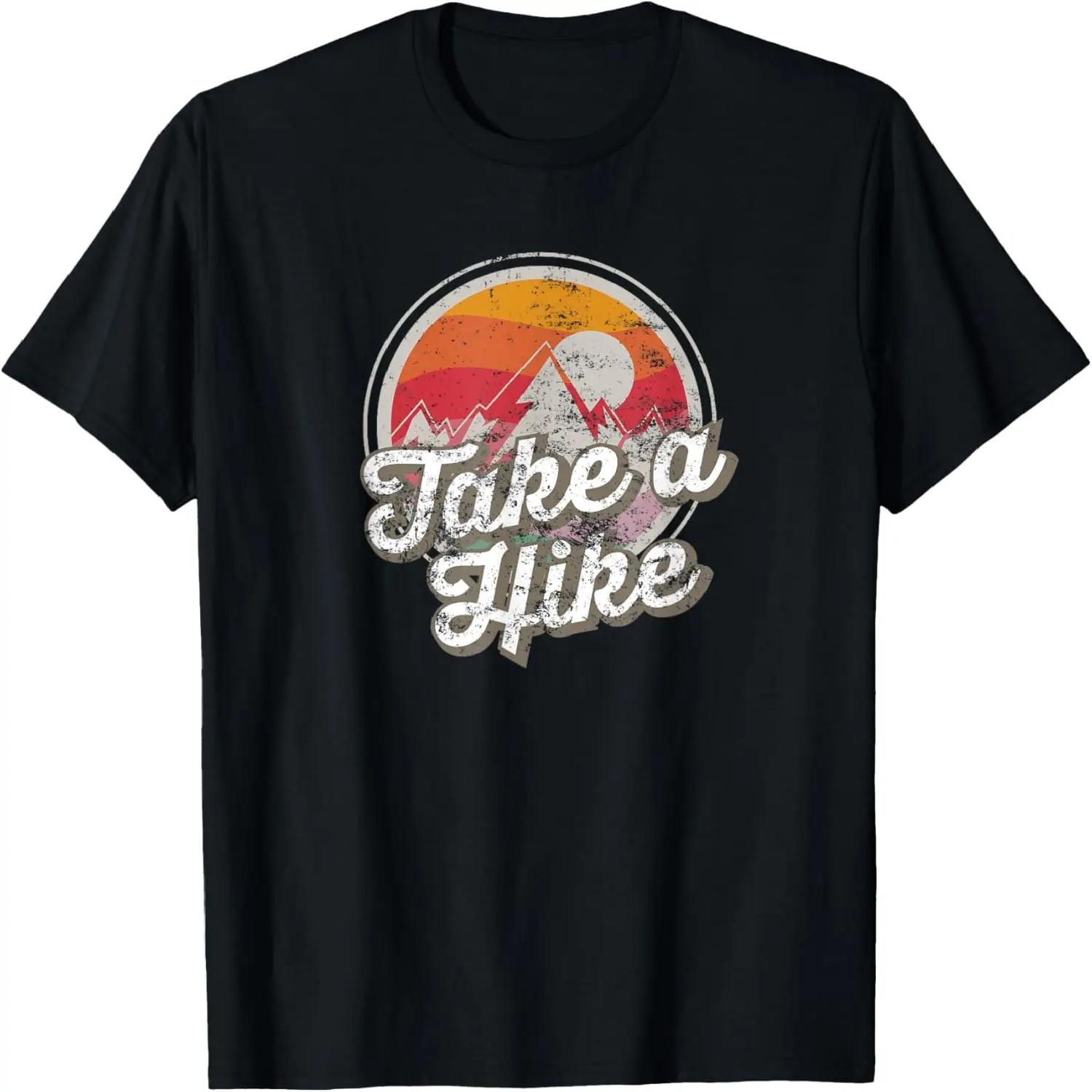 TAKE A HIKE RETRO VINTAGE OUTDOOR HIKING T-Shirt S