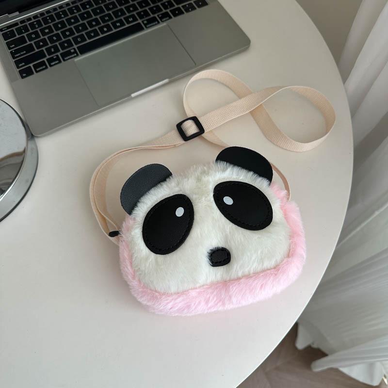 Children s Cute Cartoon Plush Shoulder Bag - Lightweight Crossbody Coin Purse for Boys and Girls