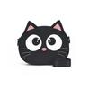 Adorable Cartoon Cat Canvas Mini Shoulder Bag For Kids Unisex Lightweight Design