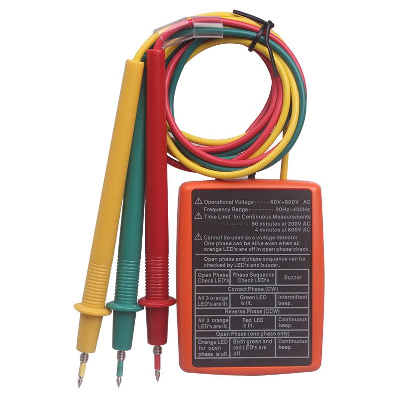SM-852B Phase Sequence Meter Portable Tester