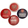Arsenal FC Zestaw przypinek (Pakiet 4)