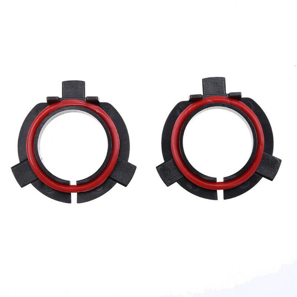 New 2pcs H7 to LED Headlight Bulb Adapter Holder Socket Base Clip For Kia Mitsubishi