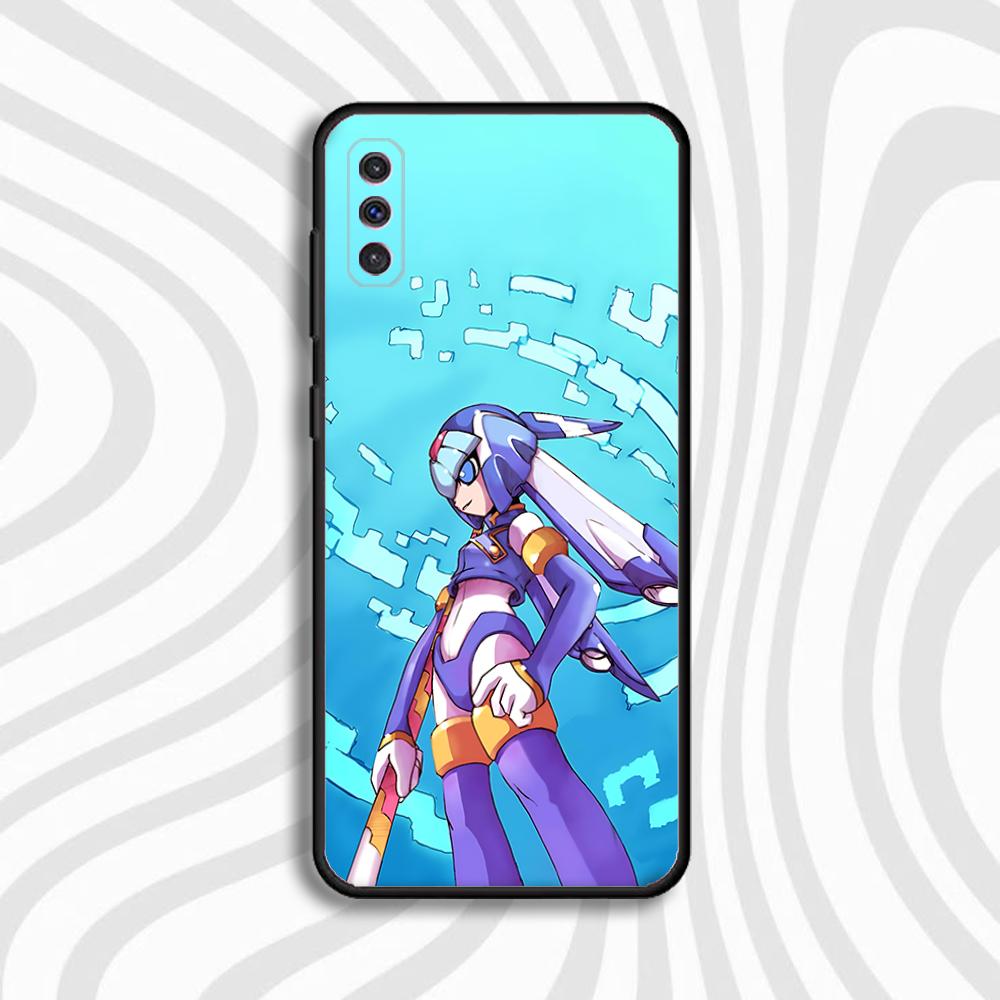 M-Mega M-Man ZX Phone Case For Samsung S 25,24,23,22,30,21,10,9,Ultra,Plus,Lite,FE,4,5 G Black Soft Case