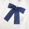 Polka Dot Long Handle Bow Tie Jk Uniform Accessory With Woven Fabric For Daily Wear