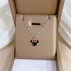 Real Gold Cold Necklace In The E-Commerce Good Goods Furnace, Women'S Collarbone Chain With Jewelry