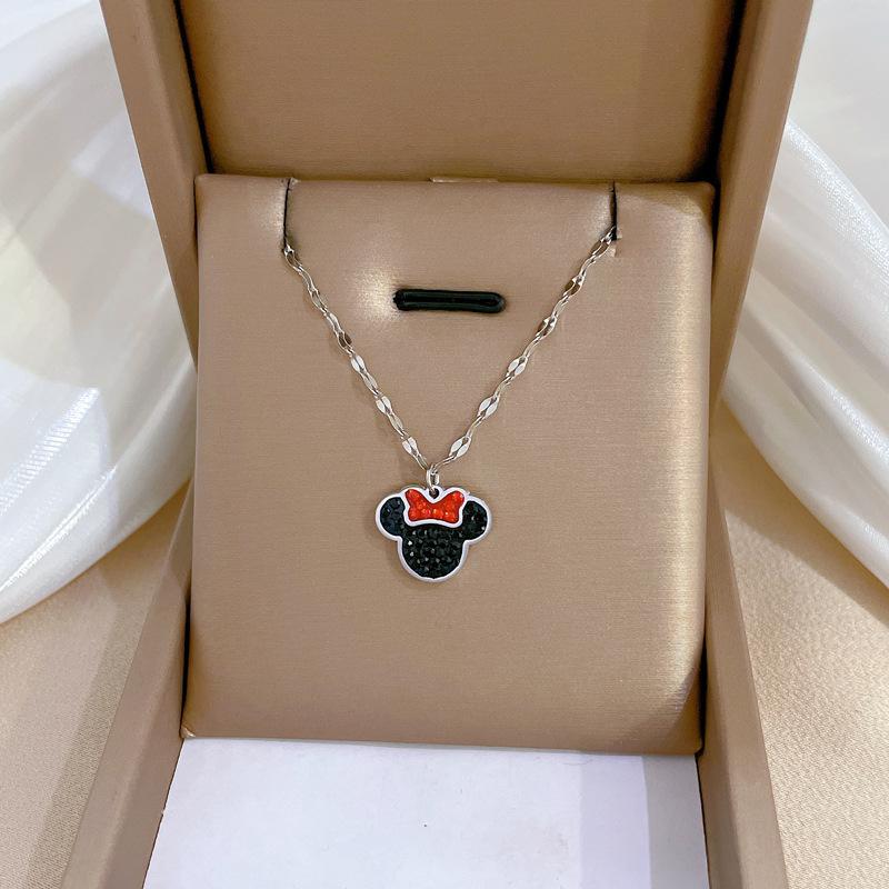 Real Gold Cold Necklace In The E-Commerce Good Goods Furnace, Women'S Collarbone Chain With Jewelry