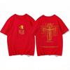 EVA Evangelion Tshirt Shortsleeved Pure Cotton  Second Apostle Lilith  Unisexs and Womens Japanesestyle ParentChild Set