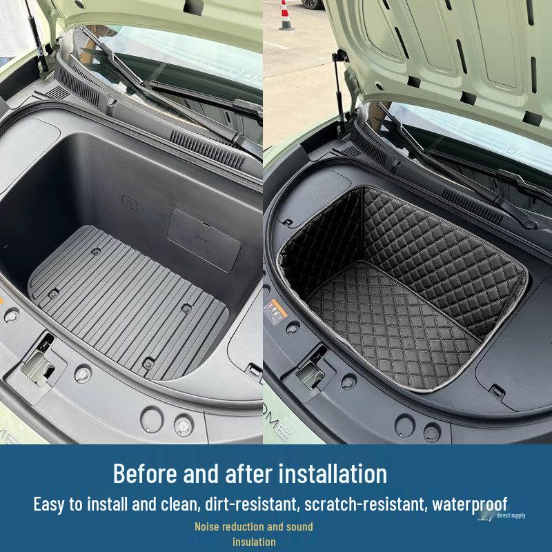 Front Trunk Mat for Geely Xingyuan Models 24, 25, 26 - Car Interior Accessory