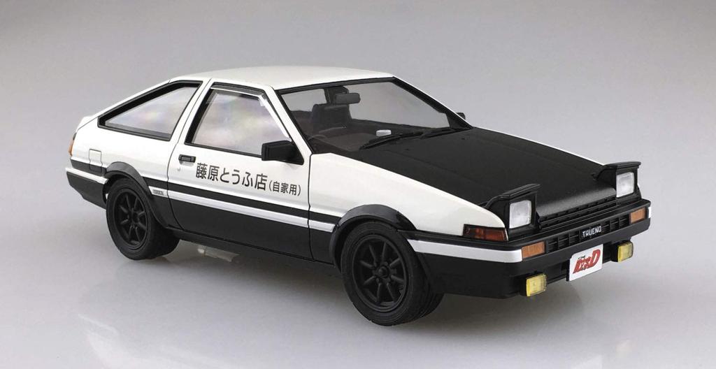 Aoshima Bunka Kyozaisha Initial D No.1 Takumi Fujiwara AE86 Trueno Προδιαγραφές Project D Κλίμακα 1/24 Πλαστικό Μοντέλο