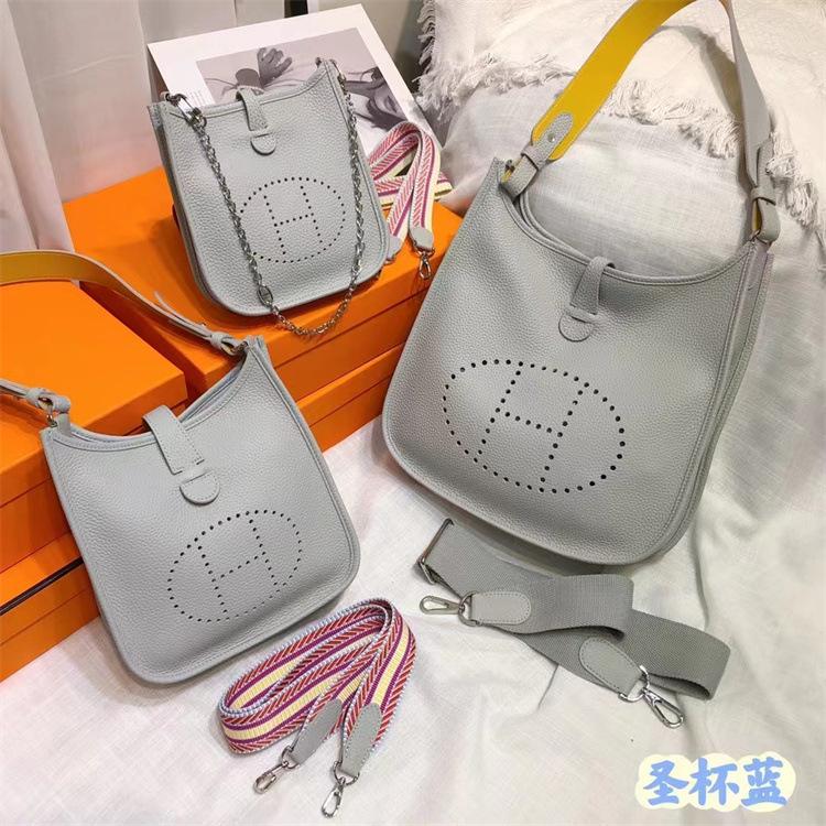 2023 new cowhide Evelyn evelyne mini 17/29TOGO first layer cowhide shoulder crossbody